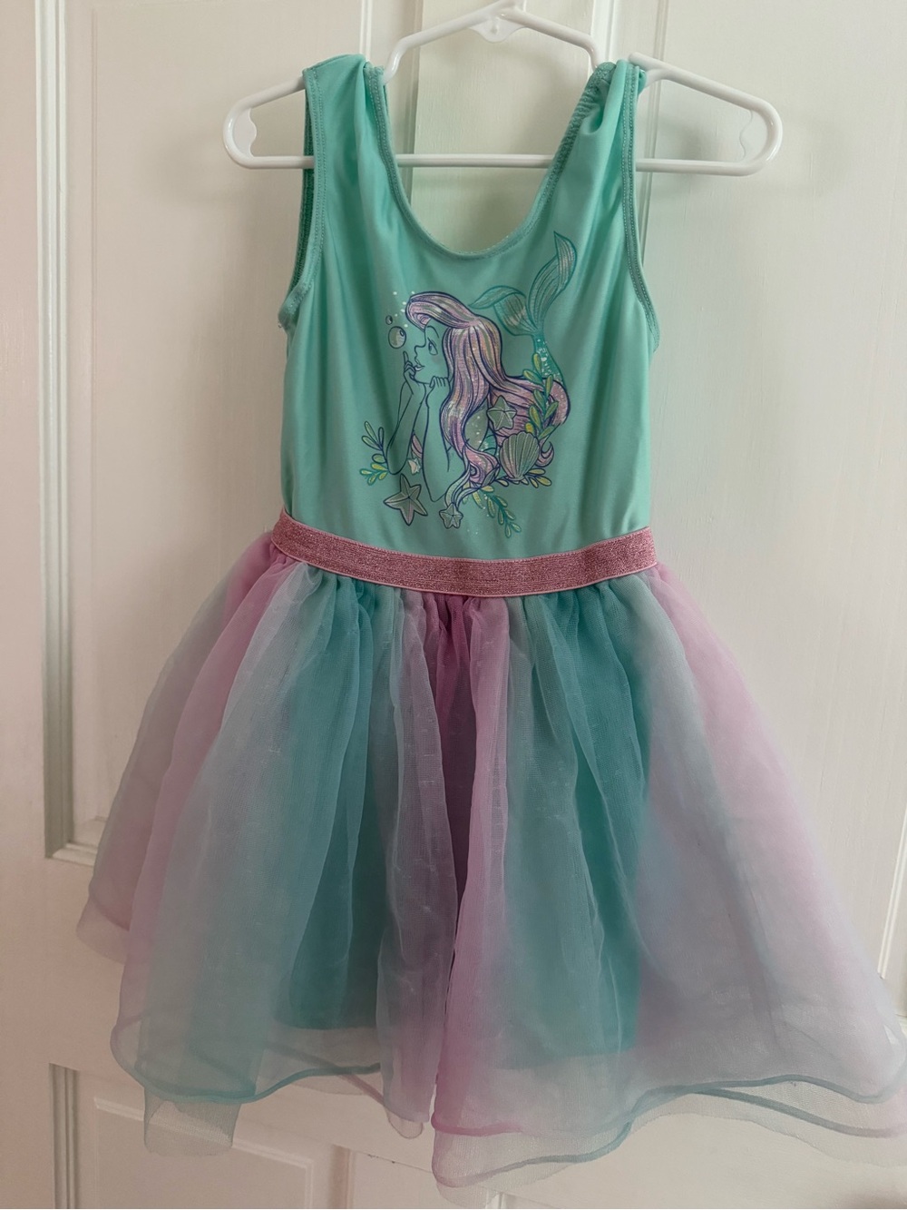 Disney Little Mermaid Tulle Dress Costume Dress Up Dress